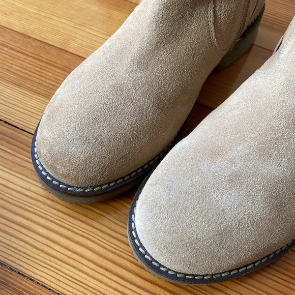 Zara Boys Leather Ankle Boots - Picture 7 of 8